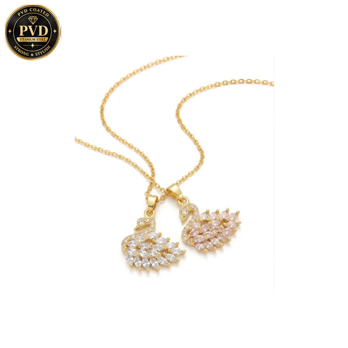 ELYSIAN Sorevia Swan Necklace
