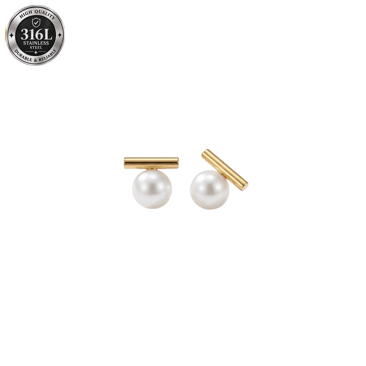 ELYSIAN Perléane Droplet Studs