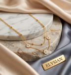 ELYSIAN Célavie Chrysanthemum Necklace