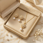 ELYSIAN Papéliane Pearl Tassel Necklace set
