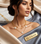 ELYSIAN Célavie Chrysanthemum Necklace