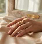 ELYSIAN Vesperelle Sculptural Ring