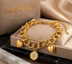 ELYSIAN Odéliane Cœur Bracelet