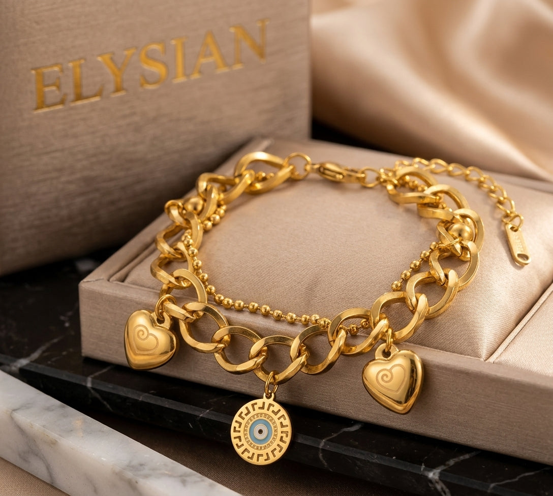 ELYSIAN Odéliane Cœur Bracelet