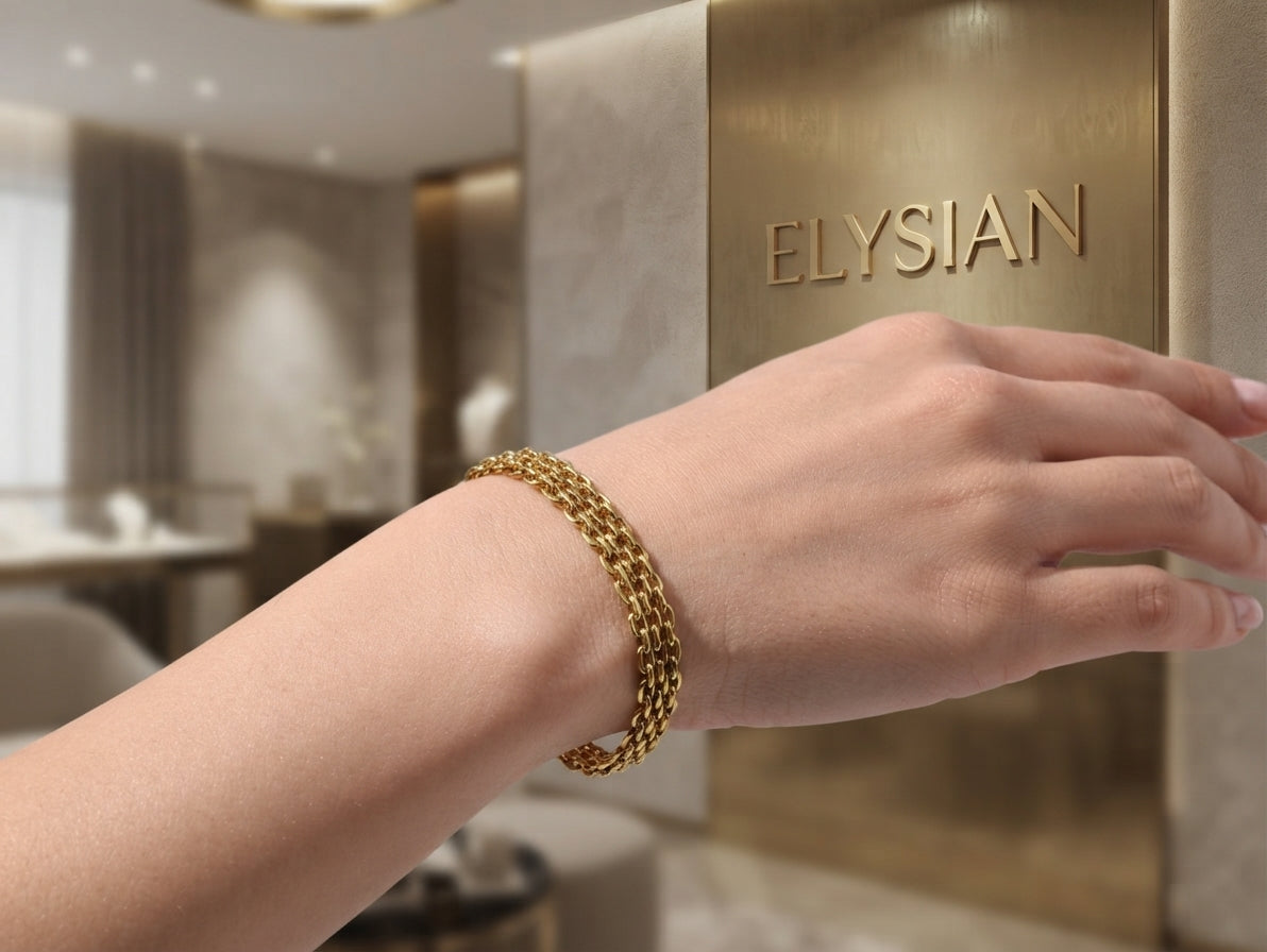 ELYSIAN Vallière Géométrie Bracelet