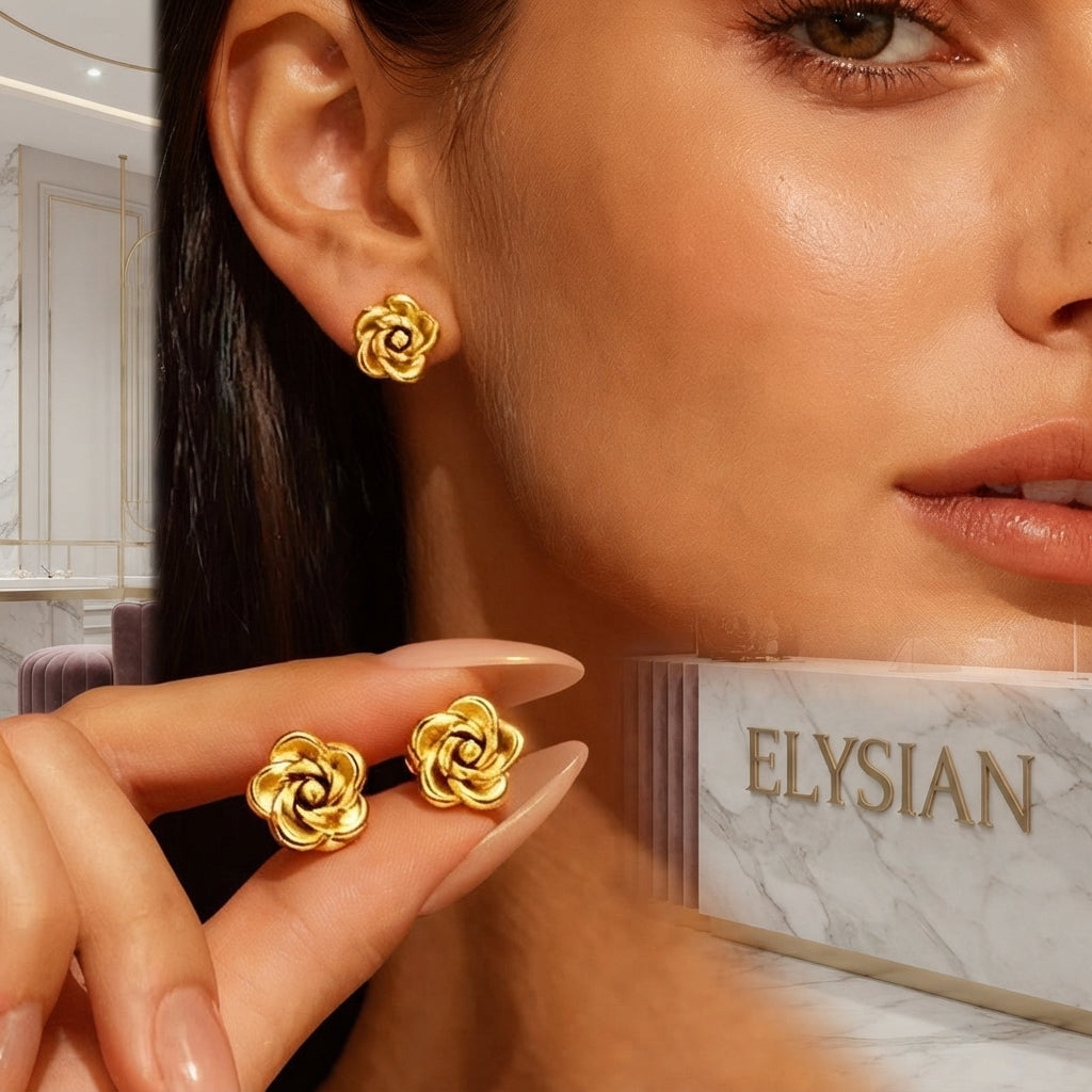 ELYSIAN Fiorenne Bloom Studs