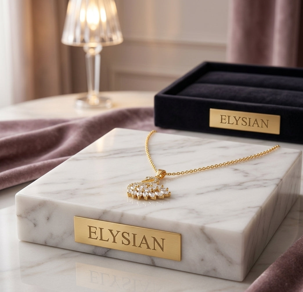 ELYSIAN Sorevia Swan Necklace