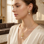 ELYSIAN Papéliane Pearl Tassel Necklace set