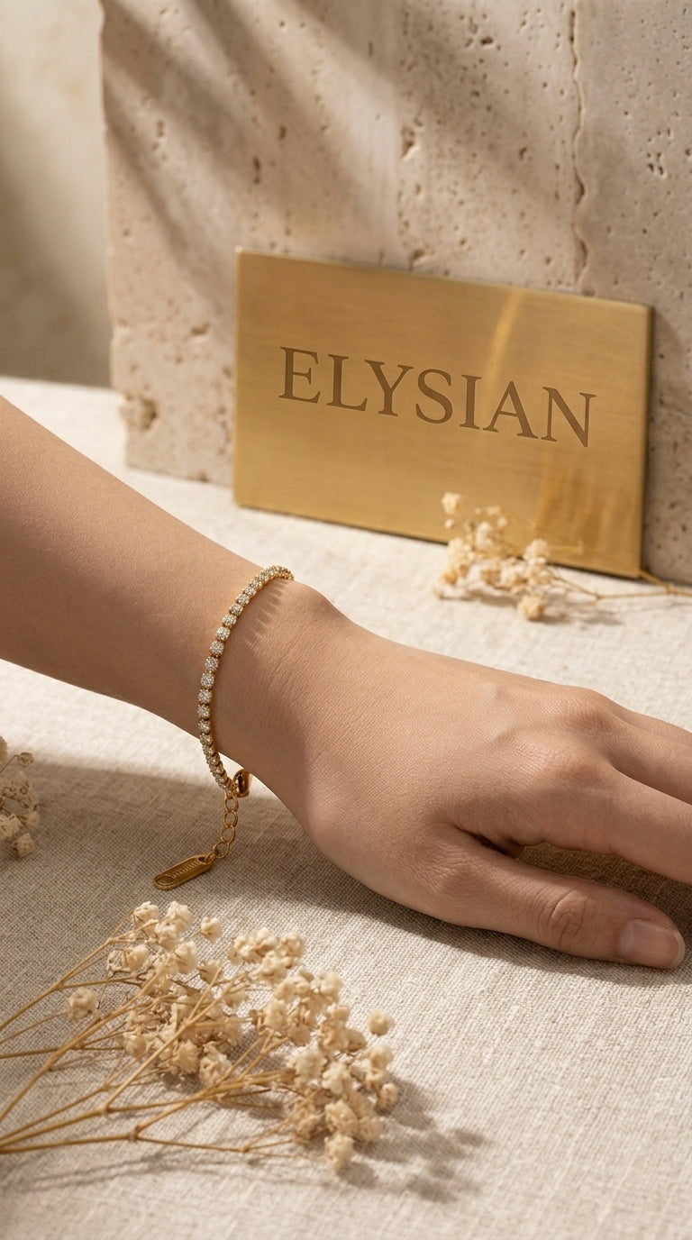 ELYSIAN Rivélisse Tennis Bracelet