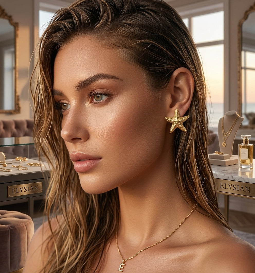 ELYSIAN Maravelle Starfish Studs