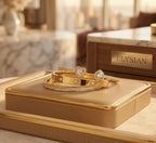 ELYSIAN Souveraine Inlay Bangle Set