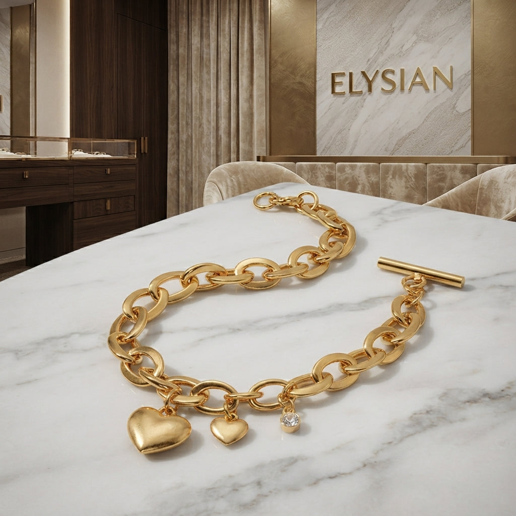 ELYSIAN Aurellia Cœur Bracelet