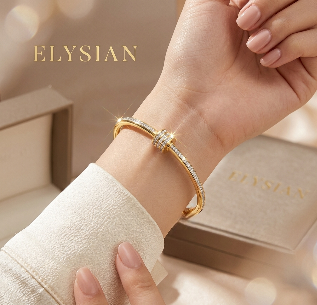 ELYSIAN Veralune Gemstone Bangle
