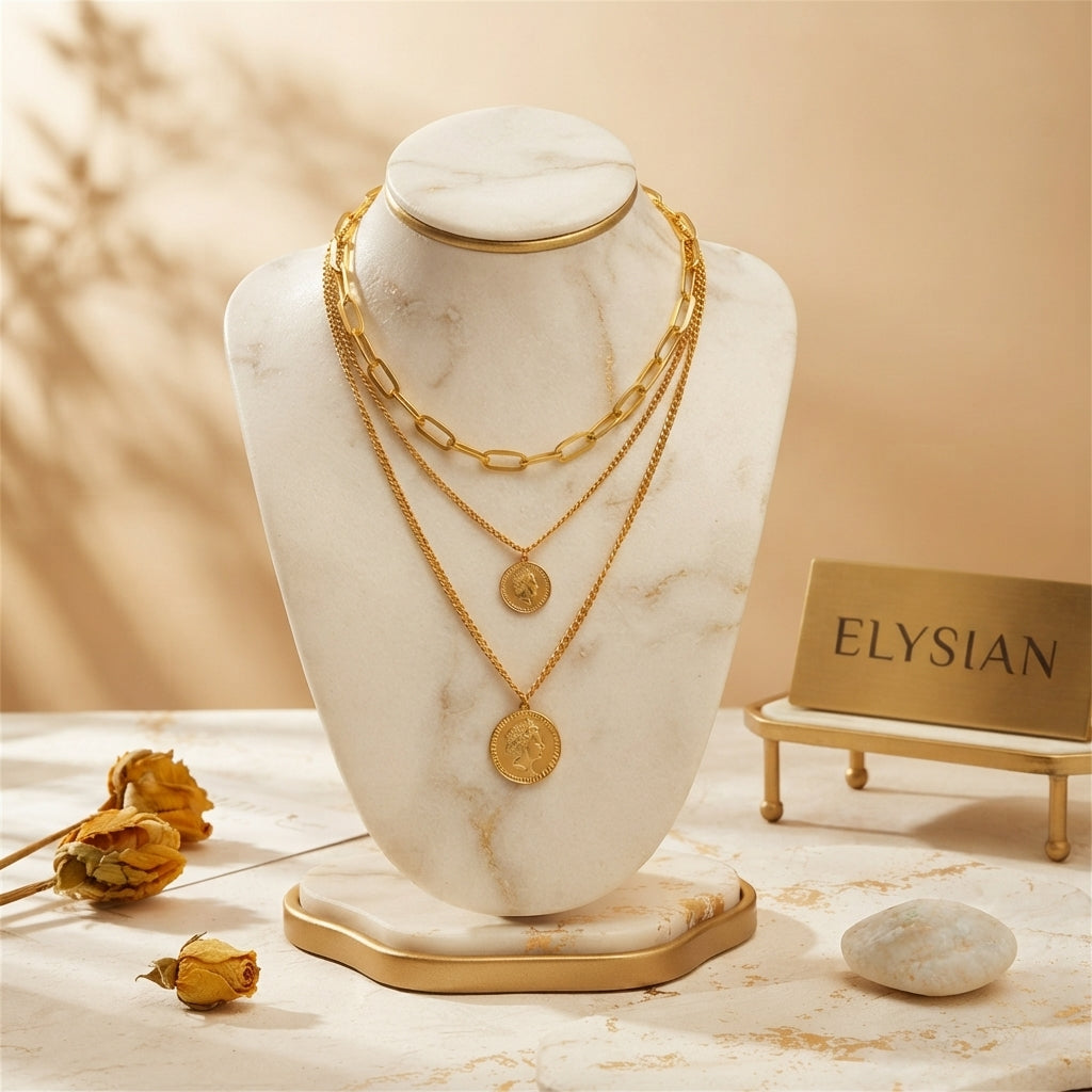ELYSIAN Solévia Asymmetry Necklace