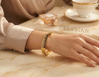 ELYSIAN Noirelle Géométrie Bangle