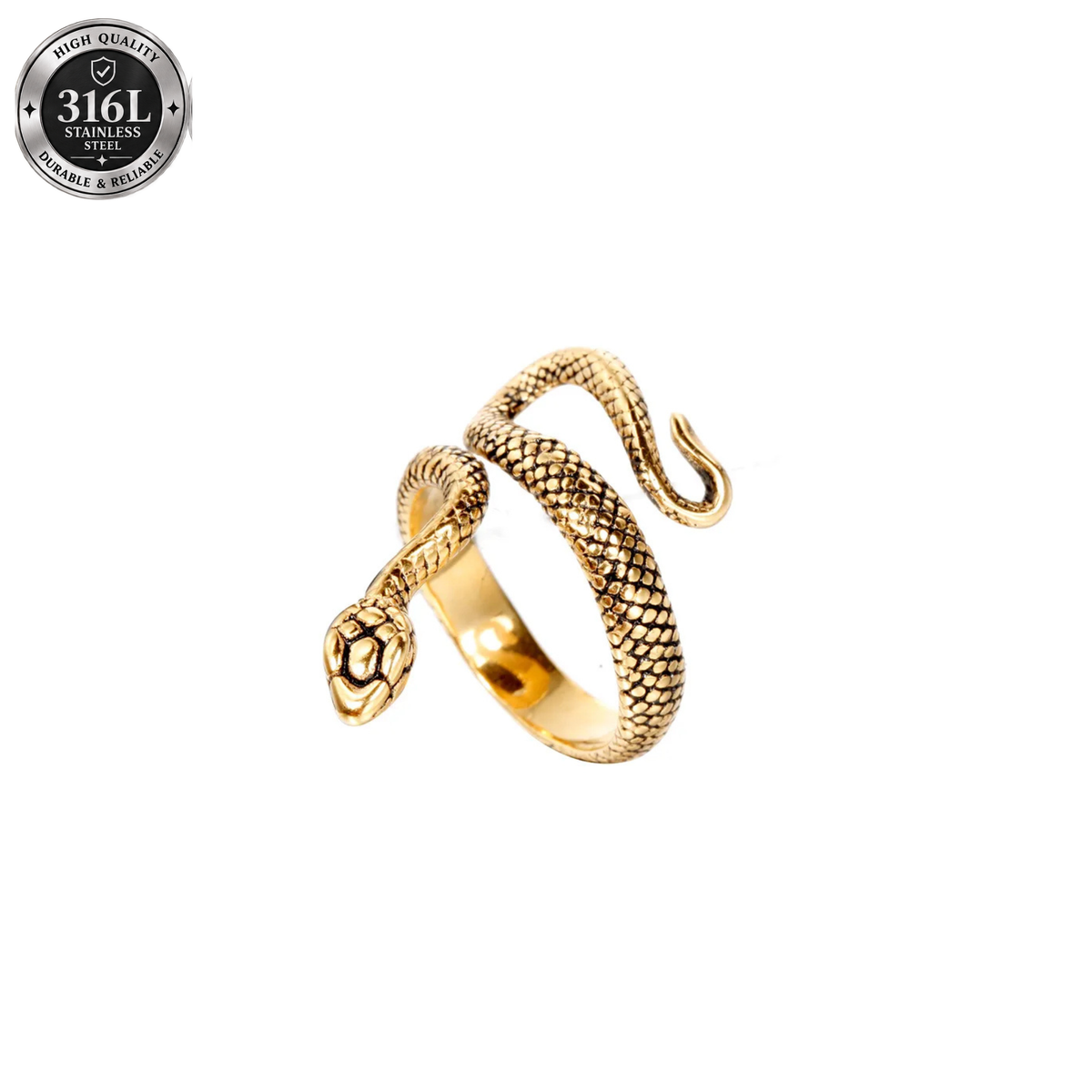 ELYSIAN Valerisse Serpent Ring