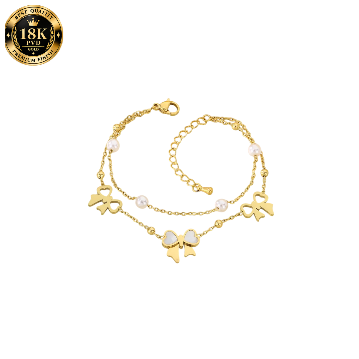 ELYSIAN Rosavelle Bow Bracelet