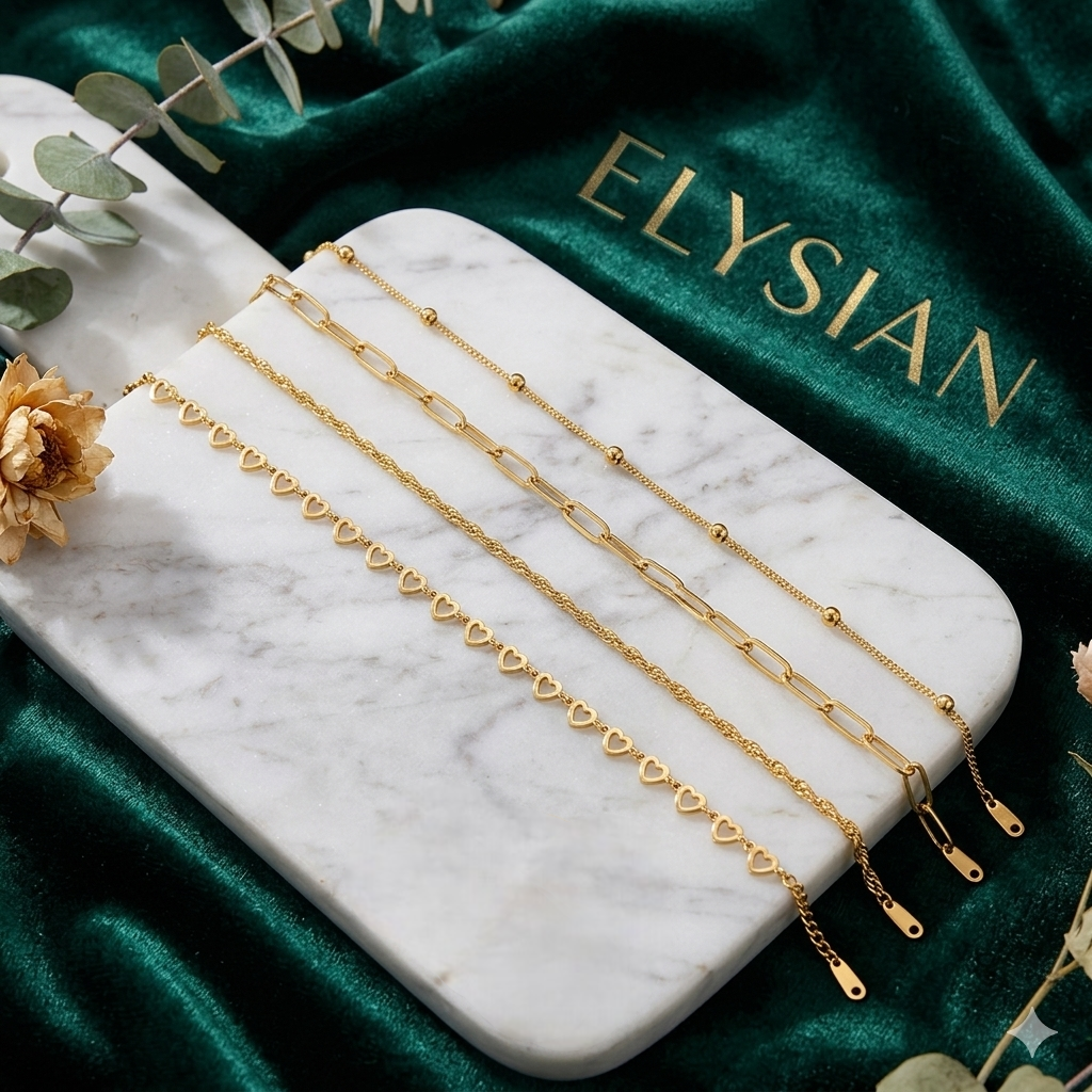 ELYSIAN Sorelle Dorée Jewellery Set